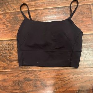 lululemon Wunder Train Strappy Tank Top black size 4
